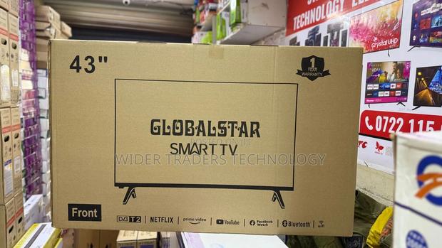 43 Inches  Globalstar Smart Android Digital Flameless Tv