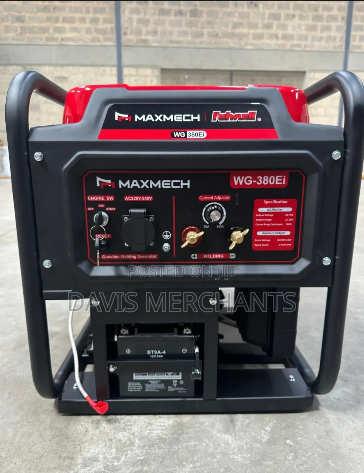 Welding Generator With 300amps 70w
