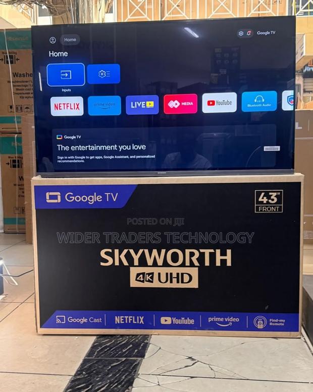 Skyworth 43 Inches Smart Android Bluetooth Flameless - main view