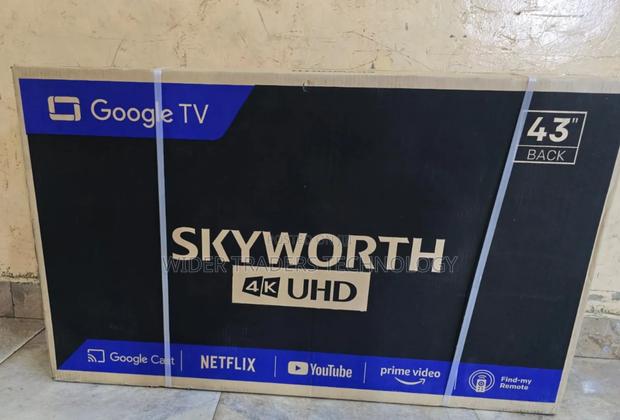 Skyworth 43 Inches Smart Android Bluetooth Flameless - thumbnail 3