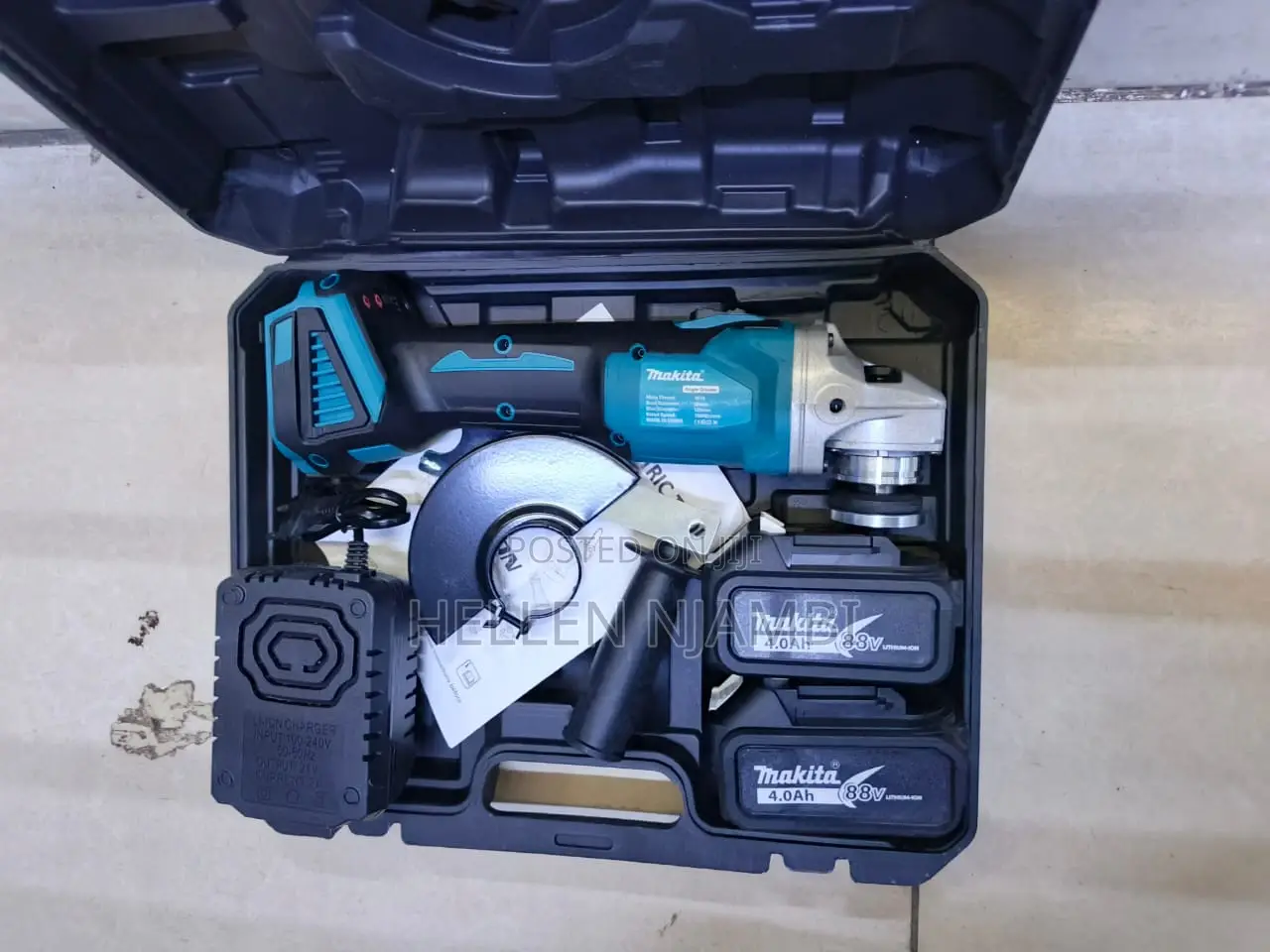 Makita 88v Cordless Angle Grinder 4.5"