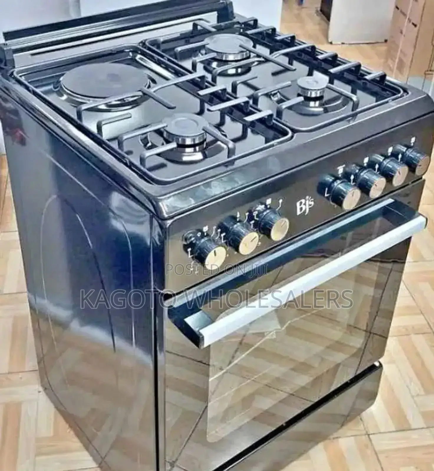 BJS 3g+1e 60 by 60 Standing Gas Cooker Bjs60