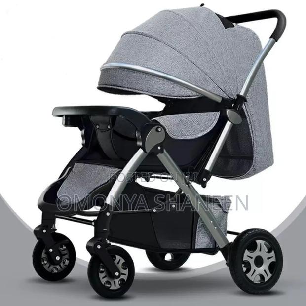 Luxury Baby Stroller With Reversible Handles - main view