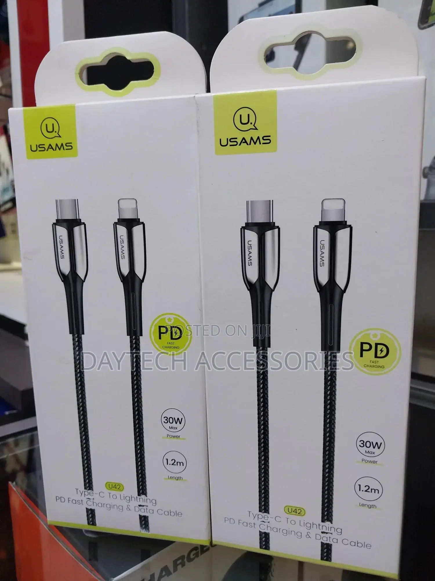 Usams Pd 20w Fast Charging Type C to Lightning Cable