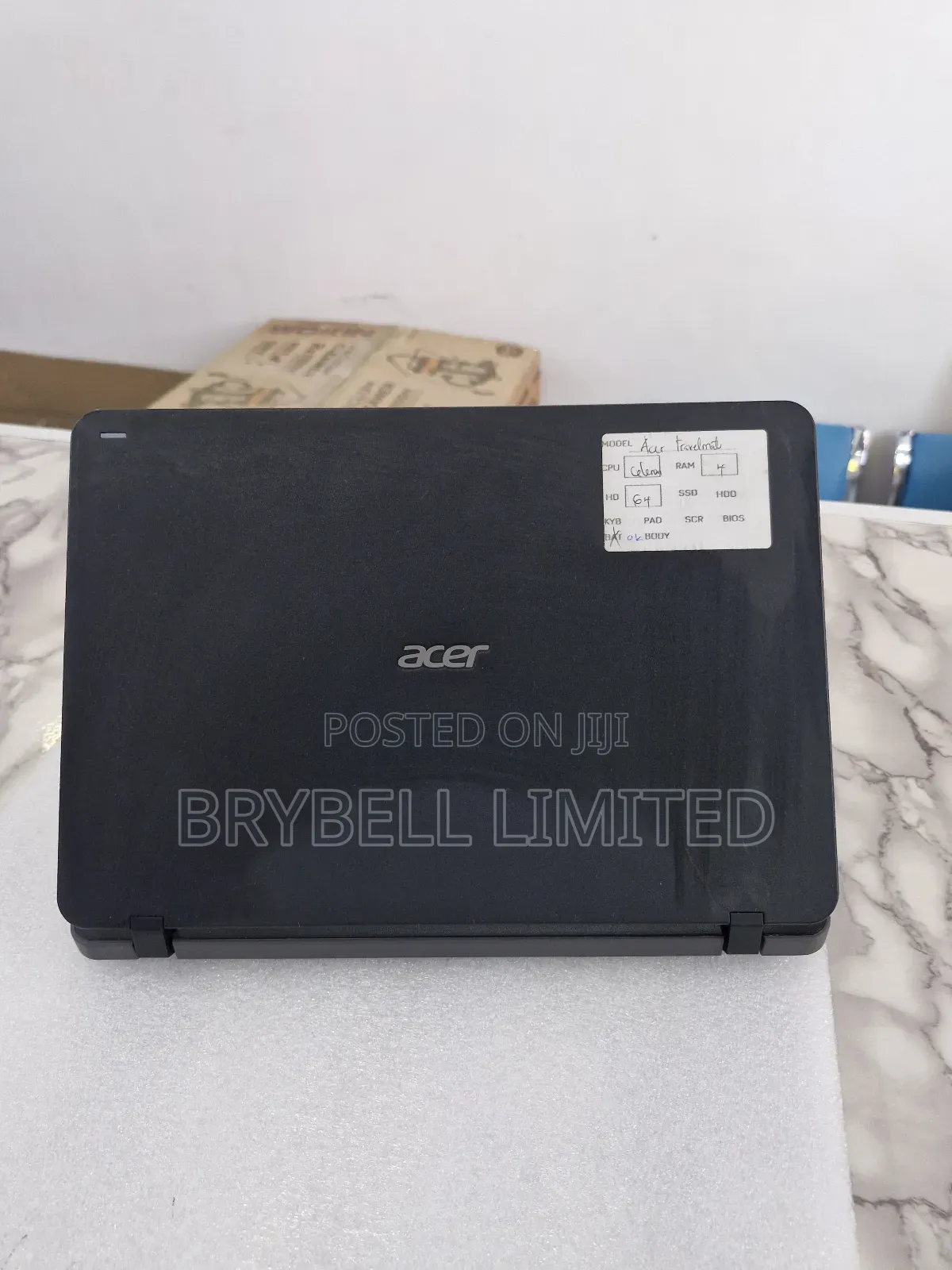 Laptop Acer TravelMate B 4GB Intel Celeron HDD 72GB