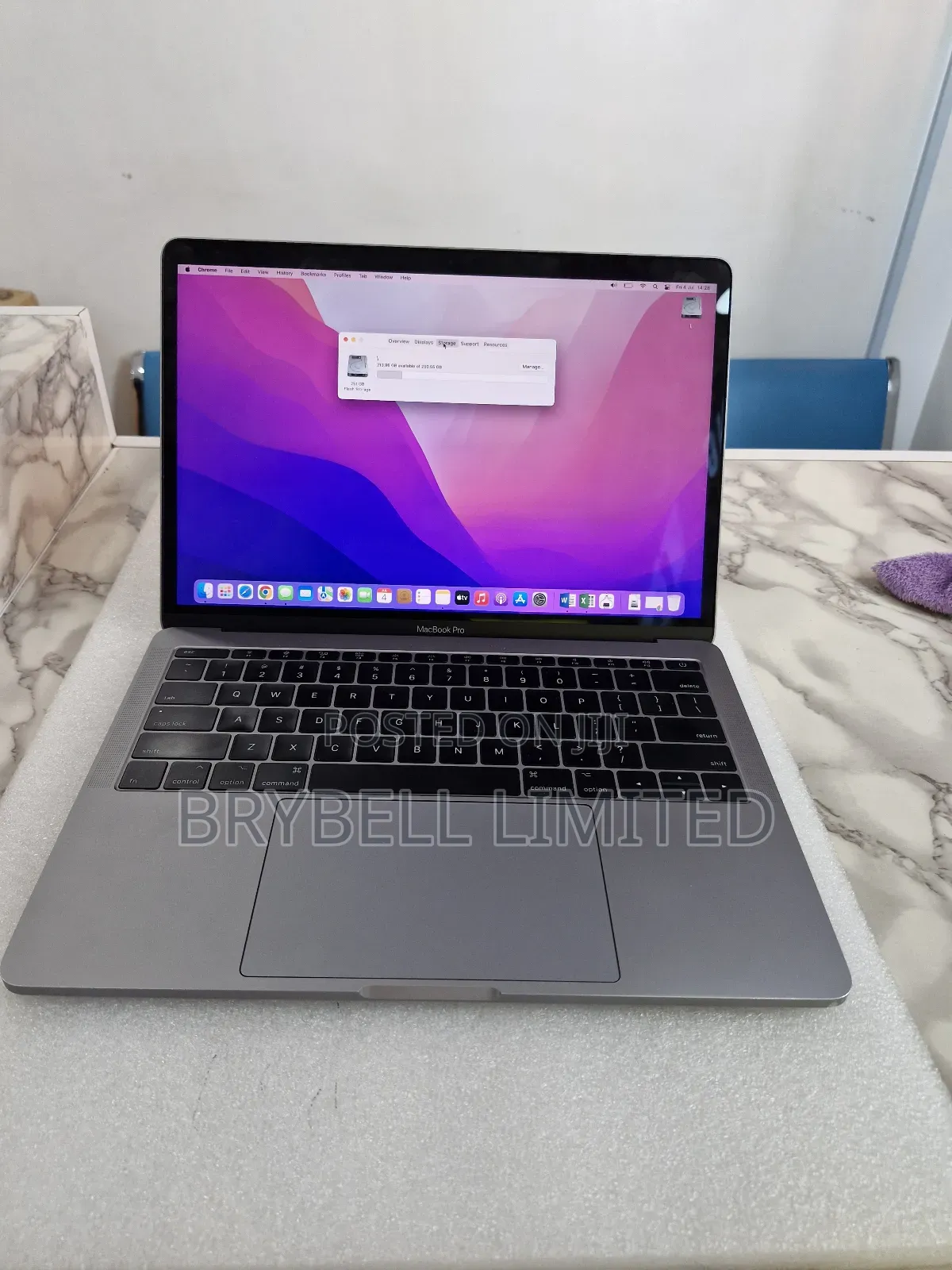 Laptop Apple MacBook Pro 2016 8GB Intel Core I5 SSD 256GB