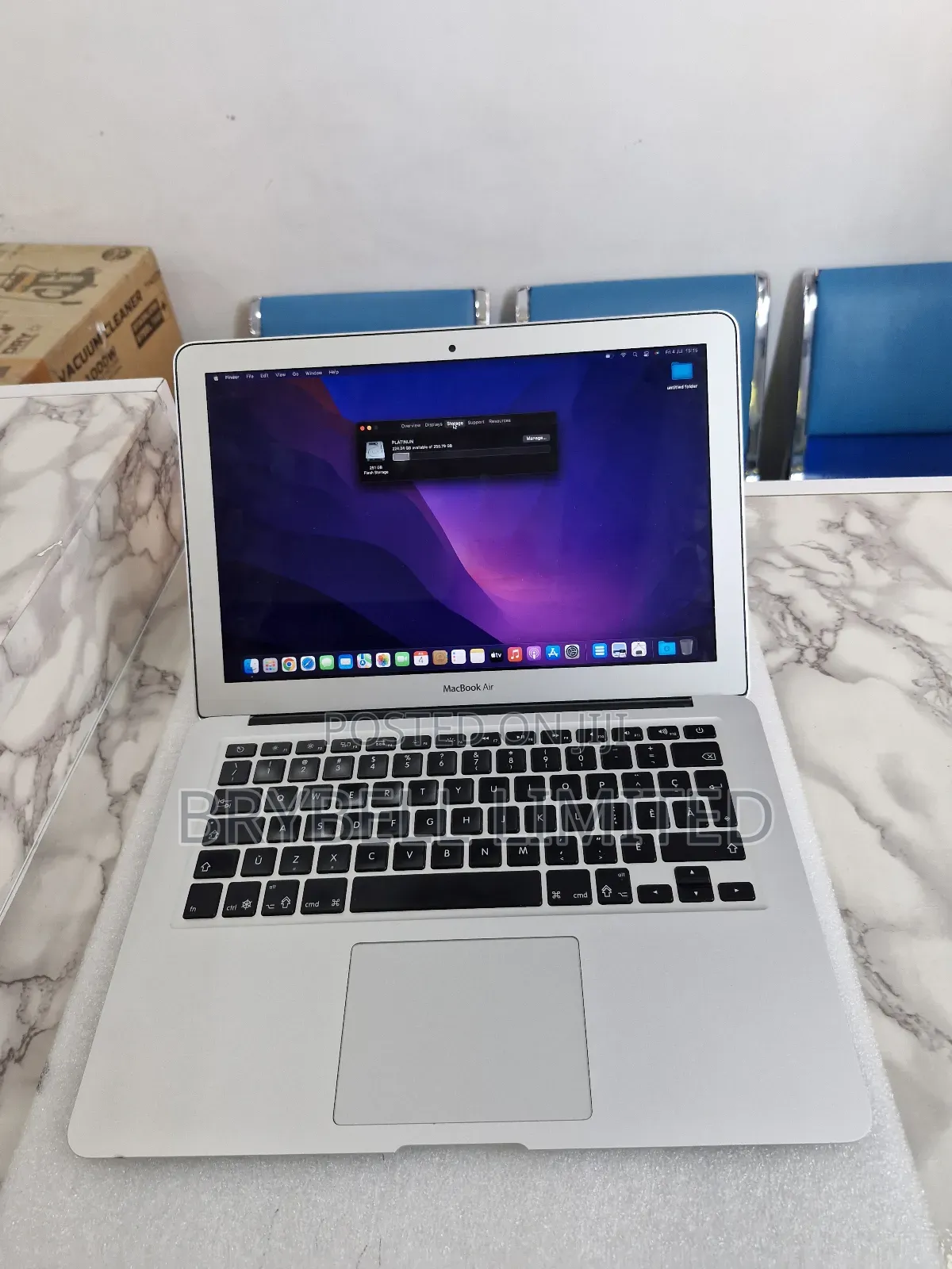 Laptop Apple MacBook Air 2015 6GB Intel Core I5 SSD 256GB