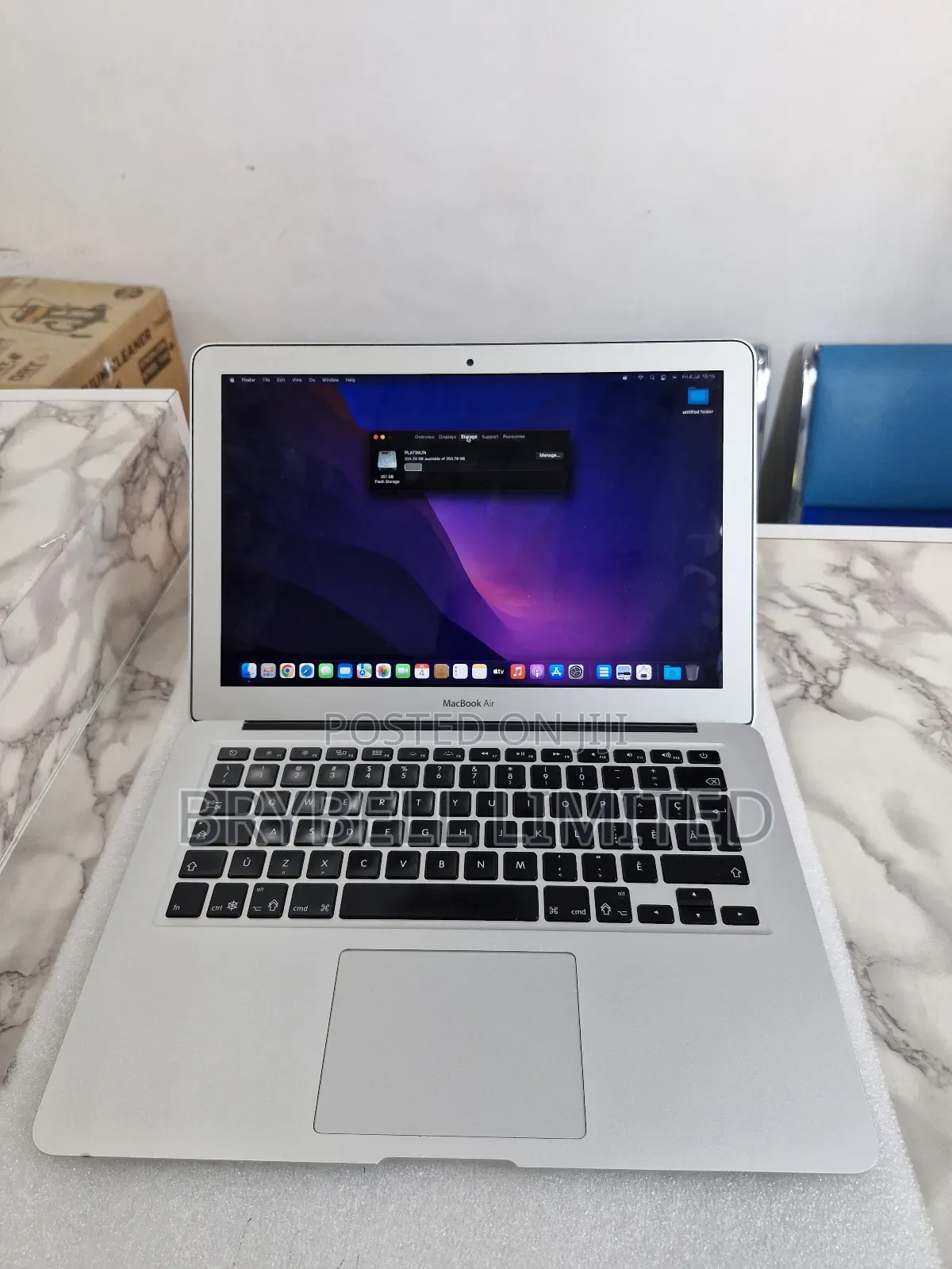 Laptop Apple MacBook Air 2015 6GB Intel Core I5 SSD 256GB