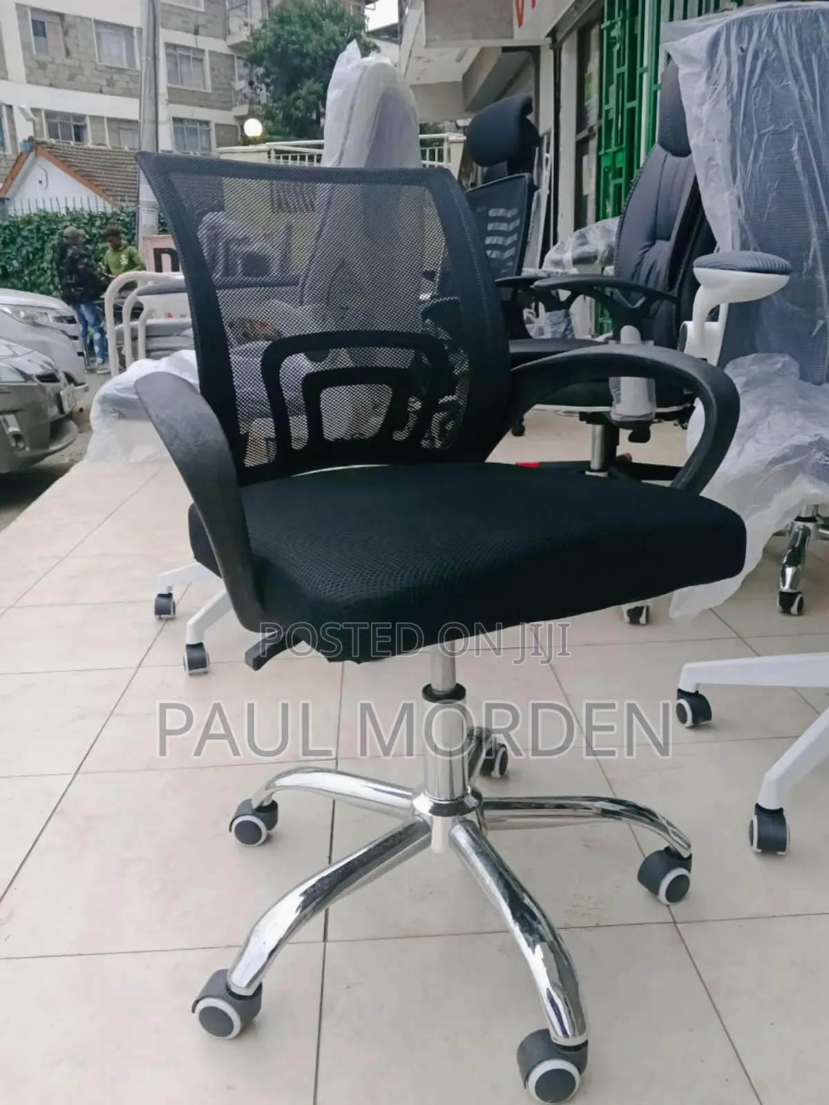 Movable Adjustable Office Chair