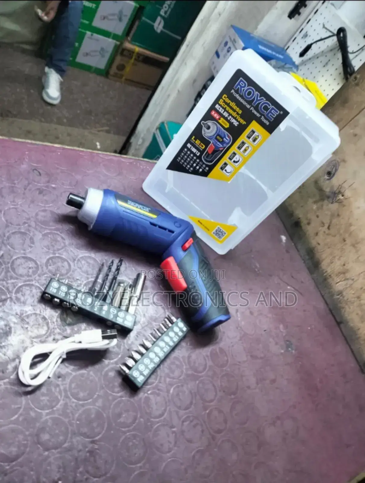 Royce Cordless Screwdriver