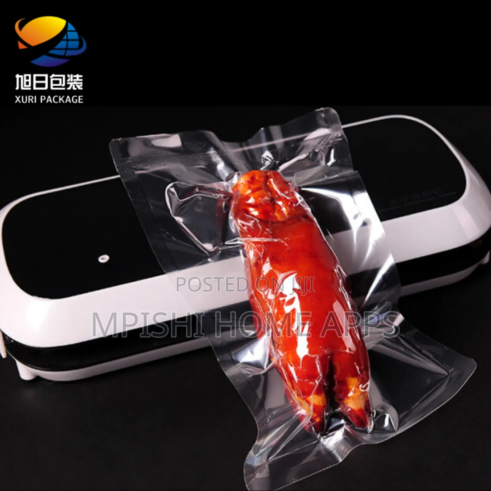 100pcs Transparent Vacuum Sealer Bags 22cm × 32cm