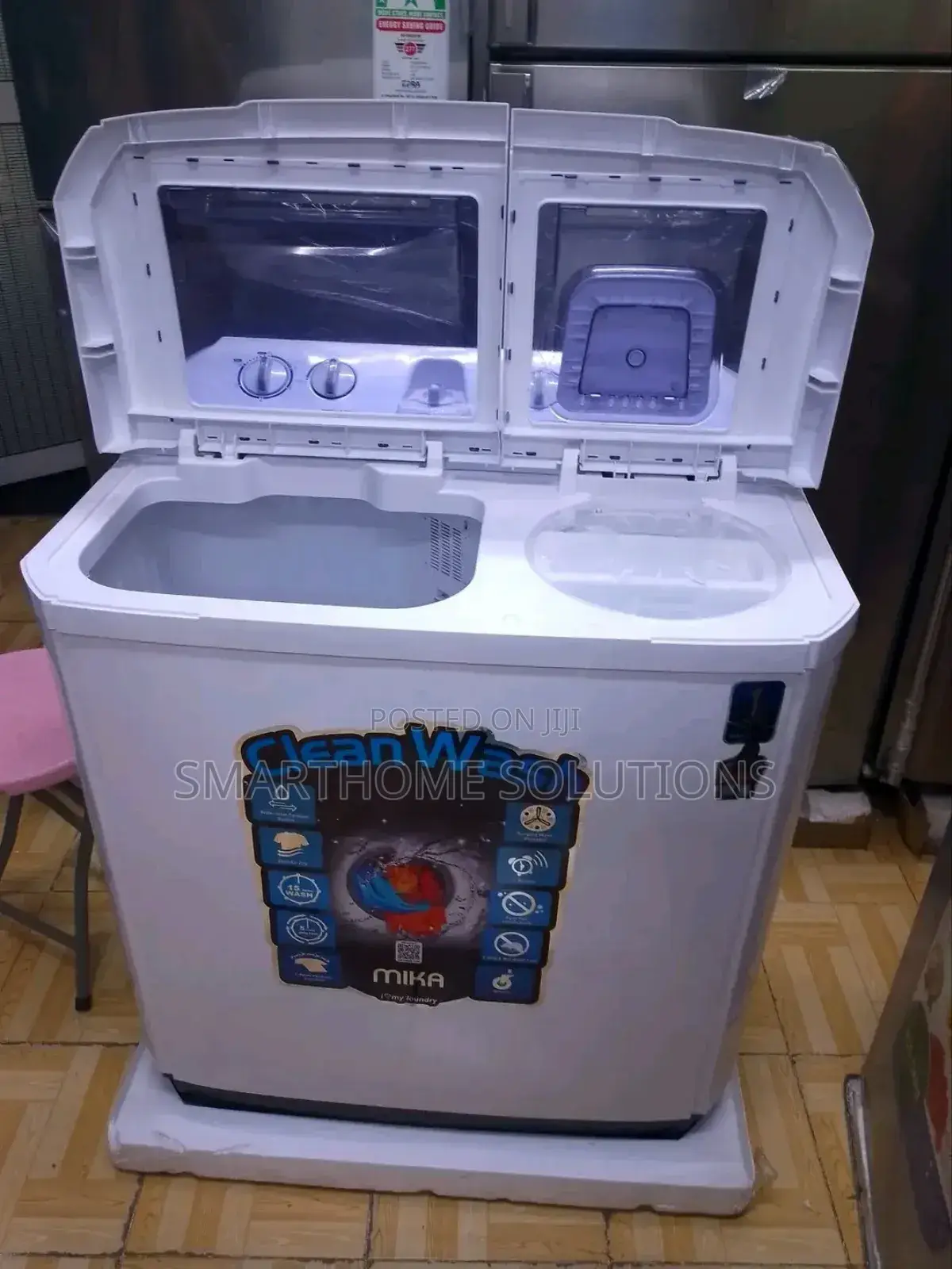 Efficient Laundry With the Mika 10kg Twin Tub Semi-Automatic