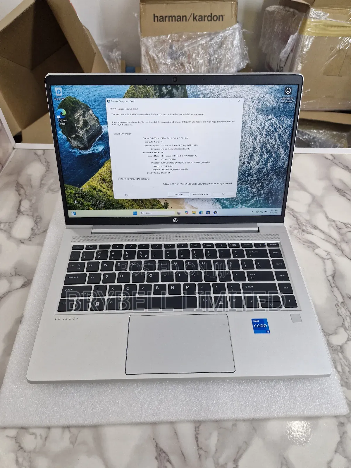 Laptop HP ProBook 440 G10 8GB Intel Core I5 SSD 512GB