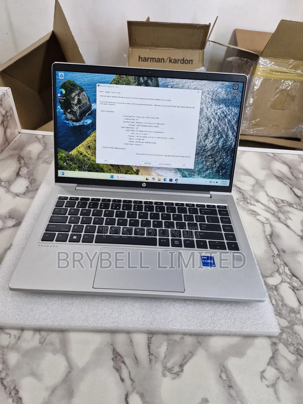 Laptop HP ProBook 440 G10 8GB Intel Core I5 SSD 512GB