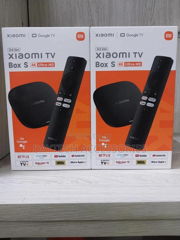 Xiaomi Tv Box S 3rd Gen - Uhd Google Tv 32gb Rom 2gb Ram