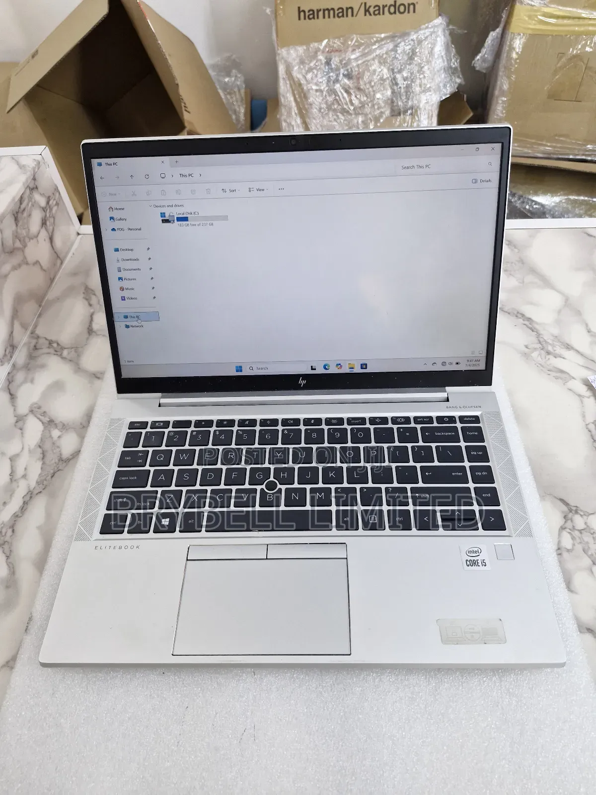 Laptop HP EliteBook 840 G7 16GB Intel Core I5 SSD 256GB
