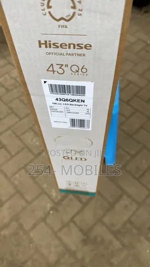 Hisense 43-Inch Qled 43q6 Vidaa Smart Tv