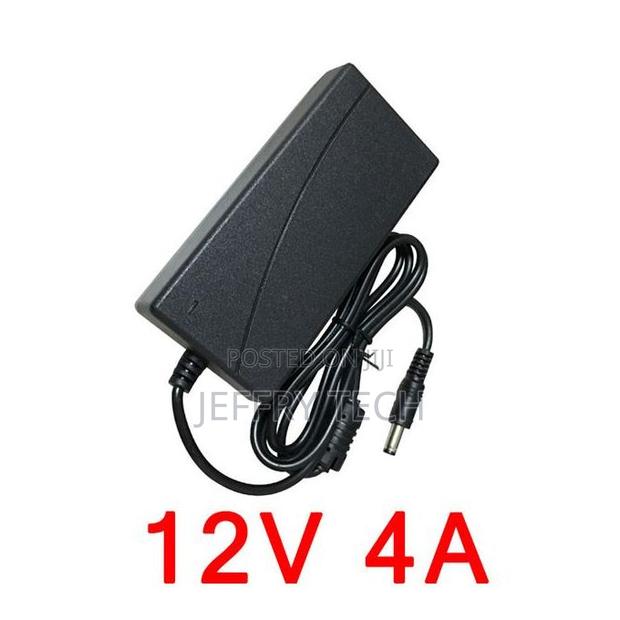 Ac 100-240v to Dc 12v 4a Power Supply Adapter Charger Trans