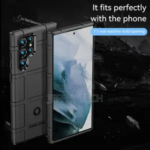For Samsung Galaxy S22 Ultra 5g Tpu Phone Case(Black)