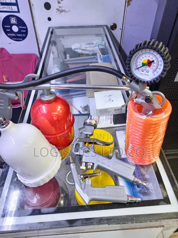 Kit 5 Accessori Pneumatici With Spray Gun - thumbnail 2