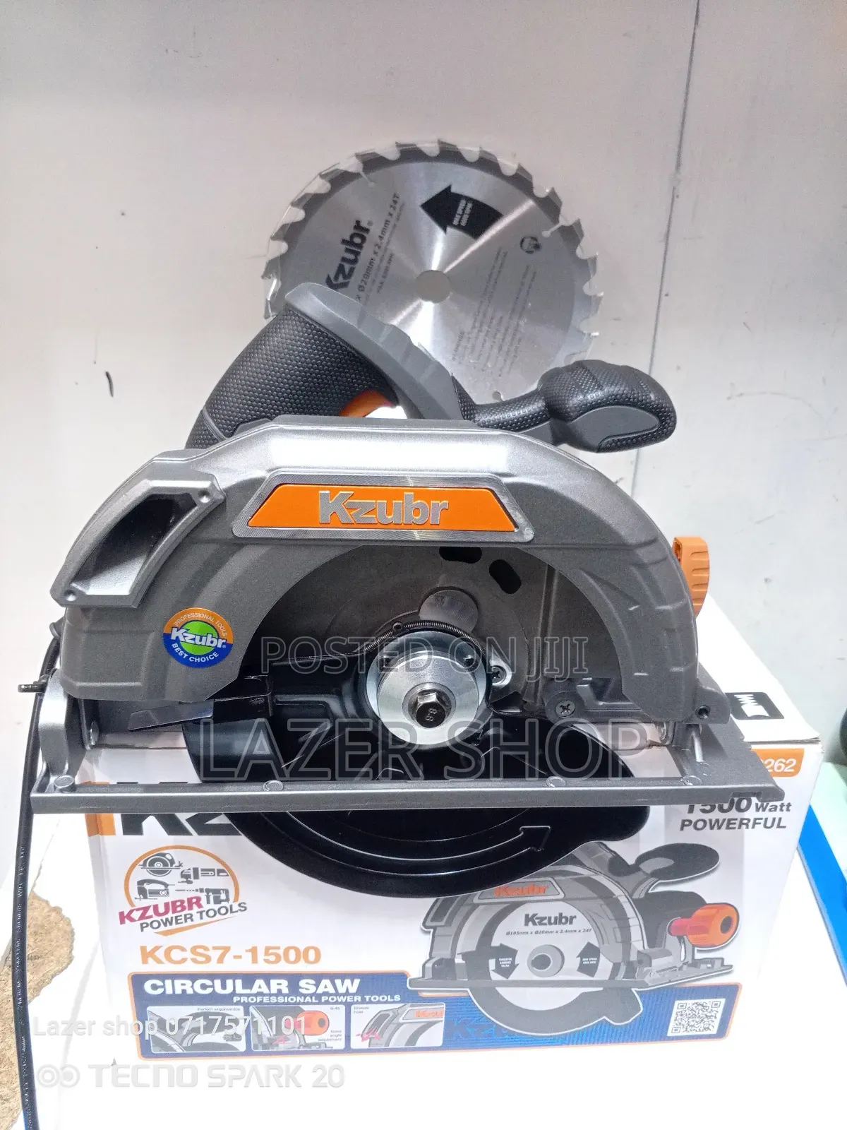 7" Kzubr Circular Saw