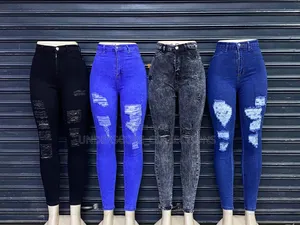 Classy Ladies Ripped Jeans