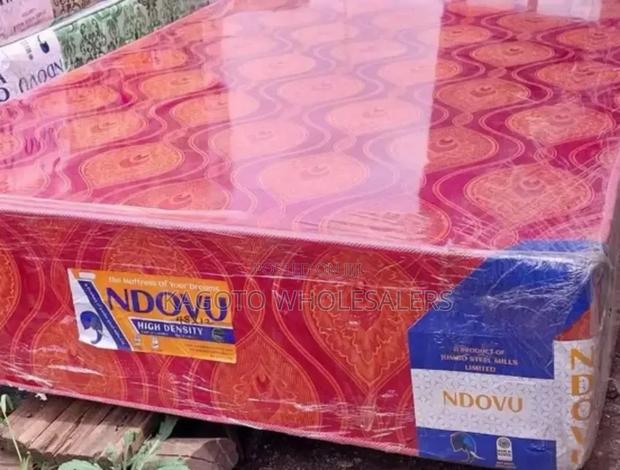 4 by 6 High Density 8 Inches Mattress (Maroon) M