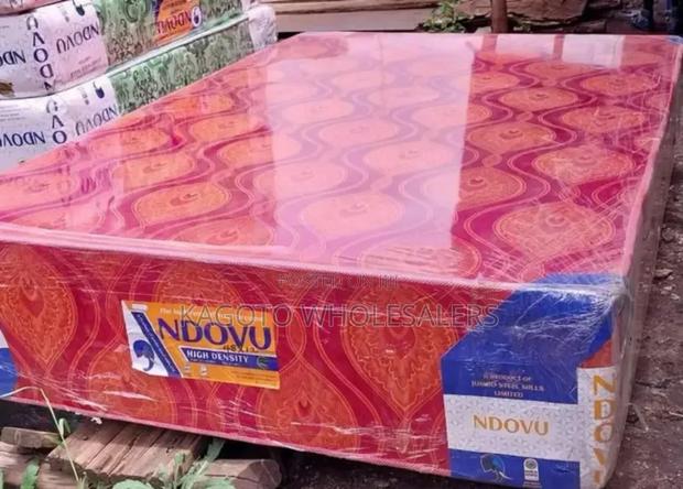 4 by 6 High Density 8 Inch Mattress (Maroon) M