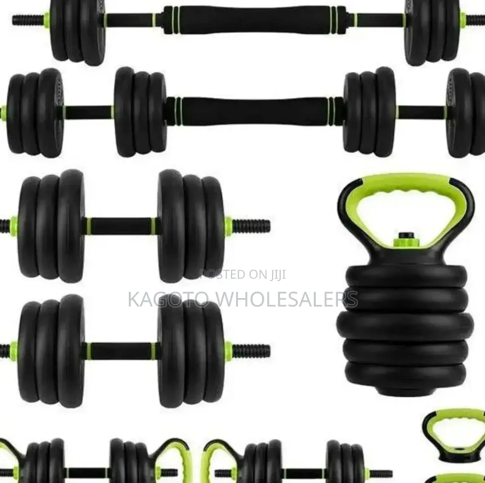 30kgs 6 in 1 Dumbbell /Dumbbell Set