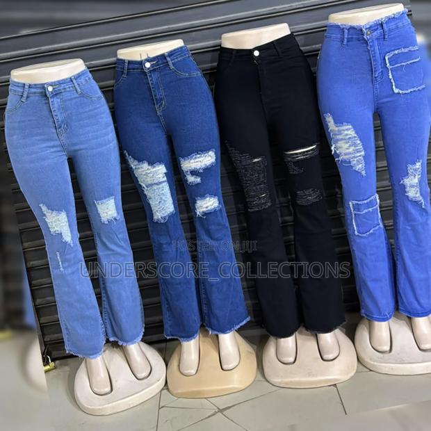 Classy Rugged Mermaid Jeans - thumbnail 2