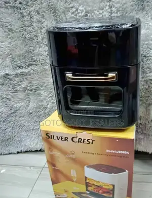 15 Litres Silvercrest Air Fryer / (Black)Jd9