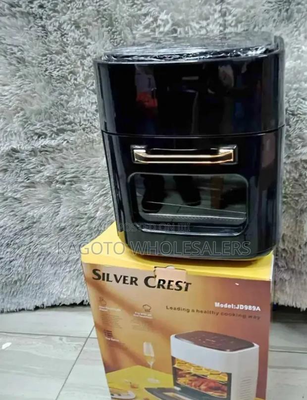 15 Litres Silvercrest Air Fryer / (Black)Jd9
