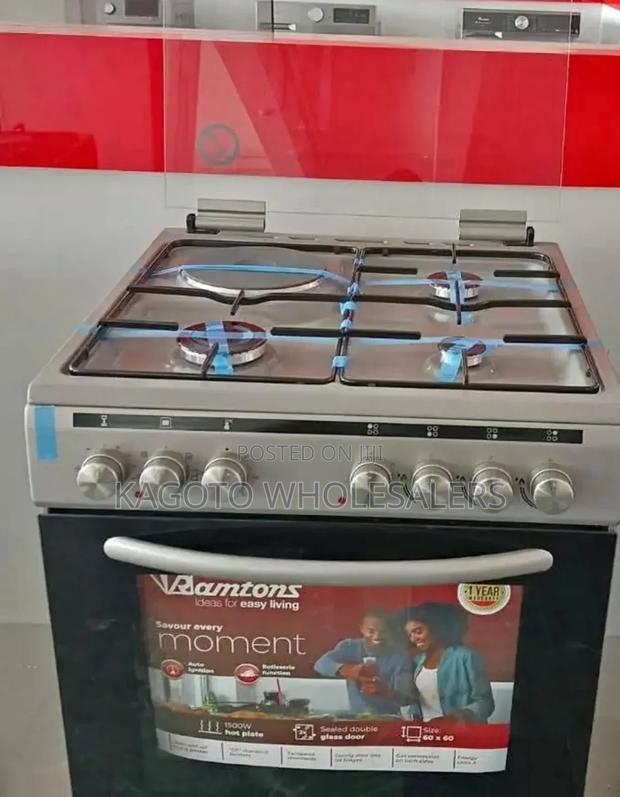 Ramtons 60 * 60 3gas+1electric Free Standing Gas Cooker E3g - main view