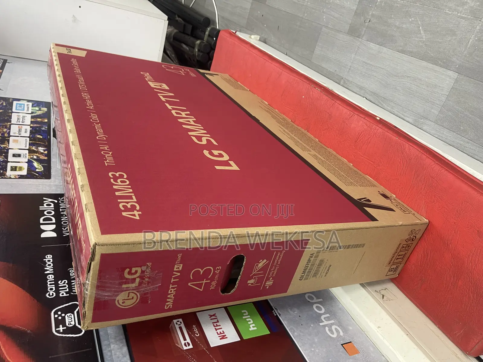 LG 43′′ 43lm6370 Smart Led FHD Webos TV