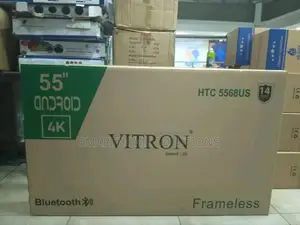 Vitron 55" Smart Android Tv Ultra Hd With Bluetooth