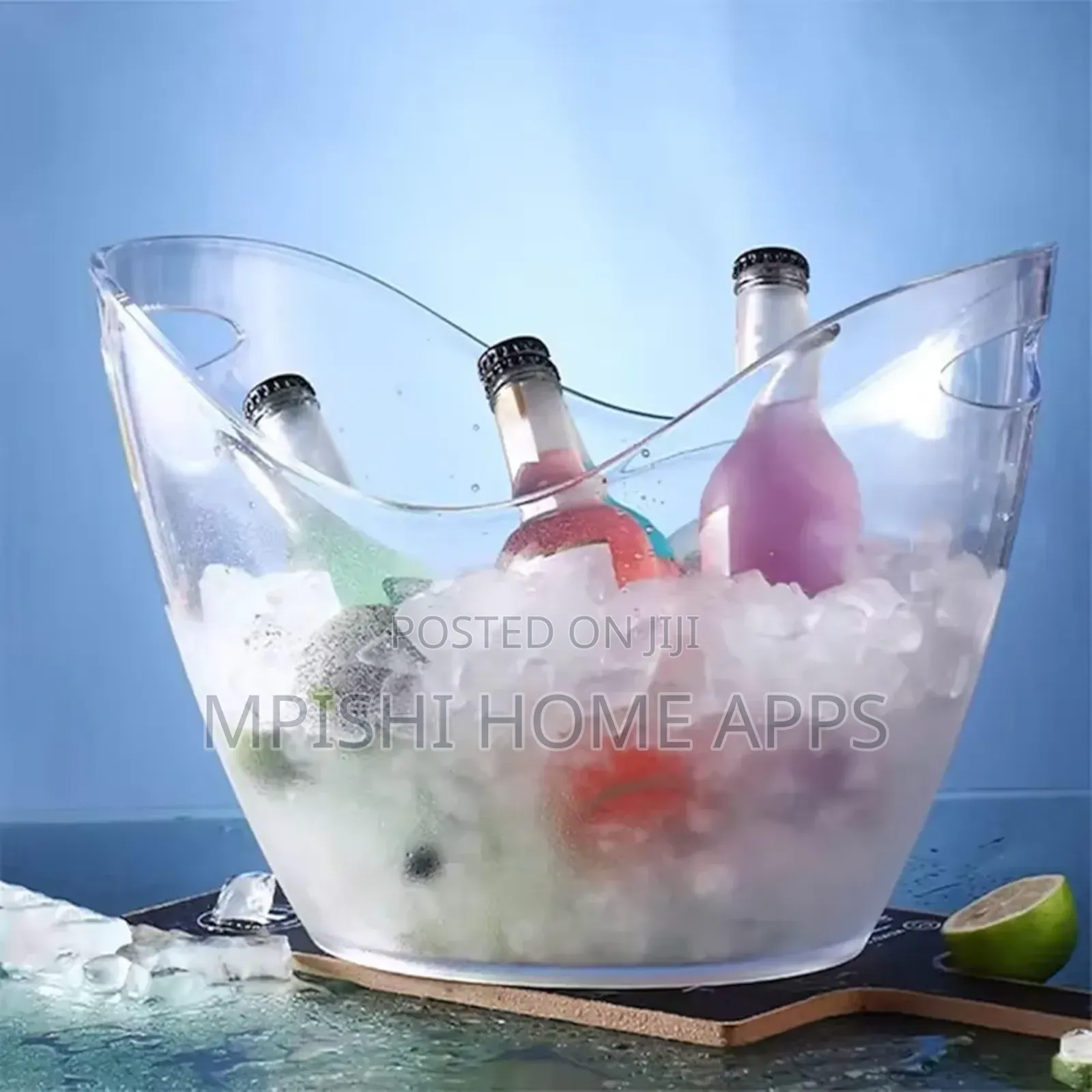 Transparent Ice Bucket Acrylic, 4.5 L