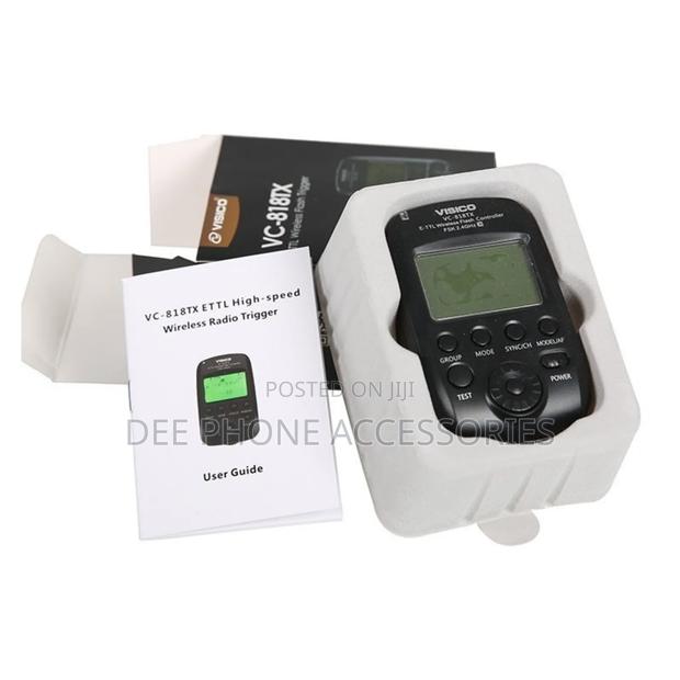 Visico Vc 818 Tx Ettl Transimitter Trigger for Canon