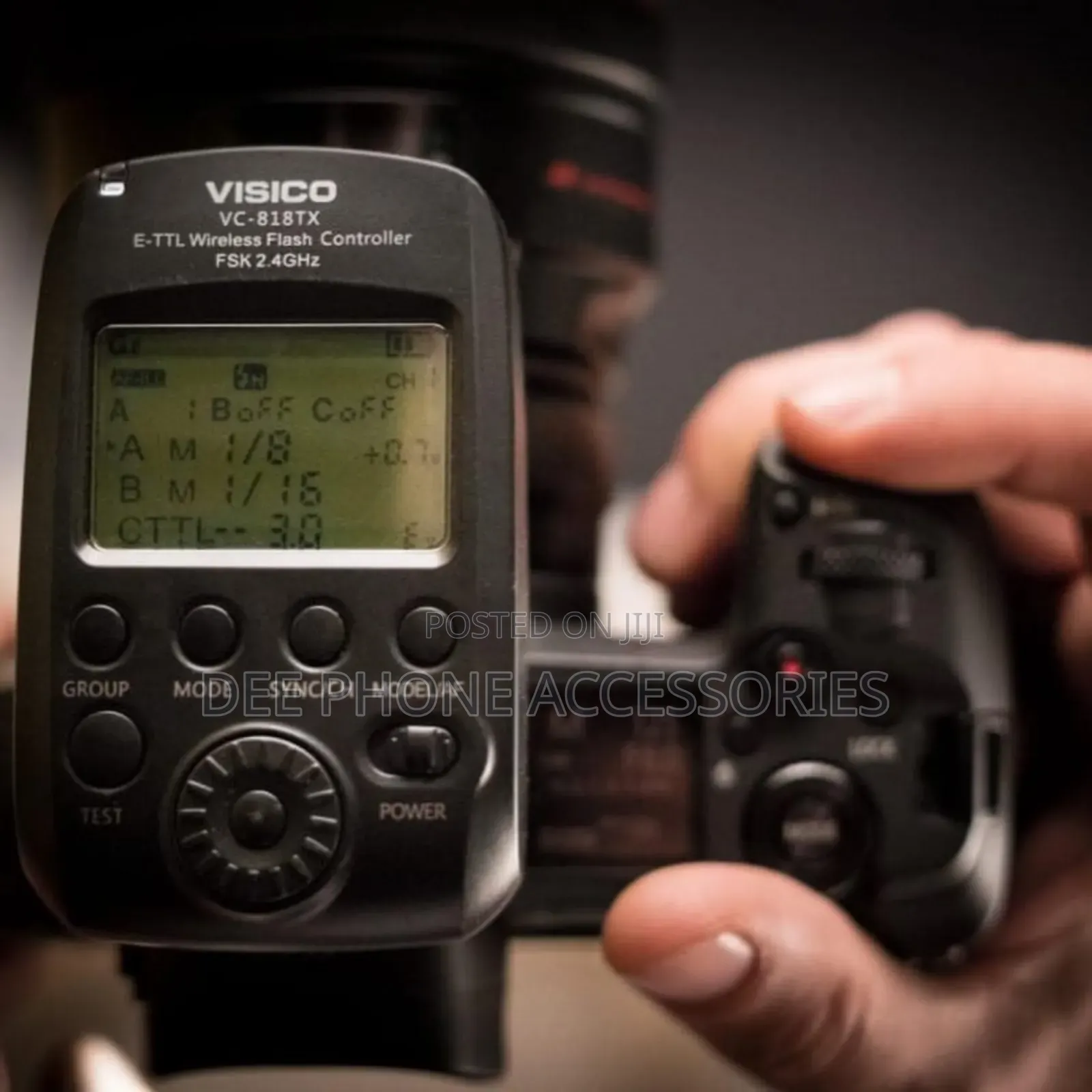 Visico Vc 818 Tx Ettl Transimitter Trigger for Canon