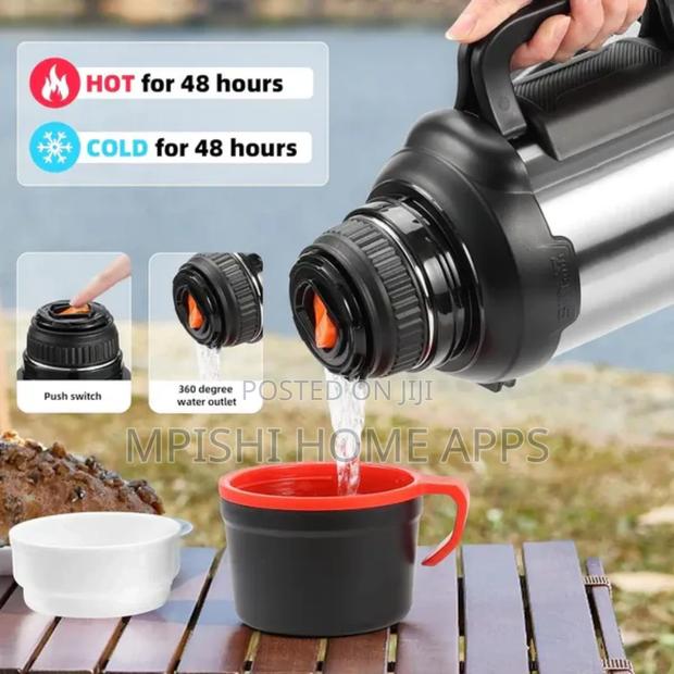 Hot Cold Double Wall Flask, 3.6l - thumbnail 6