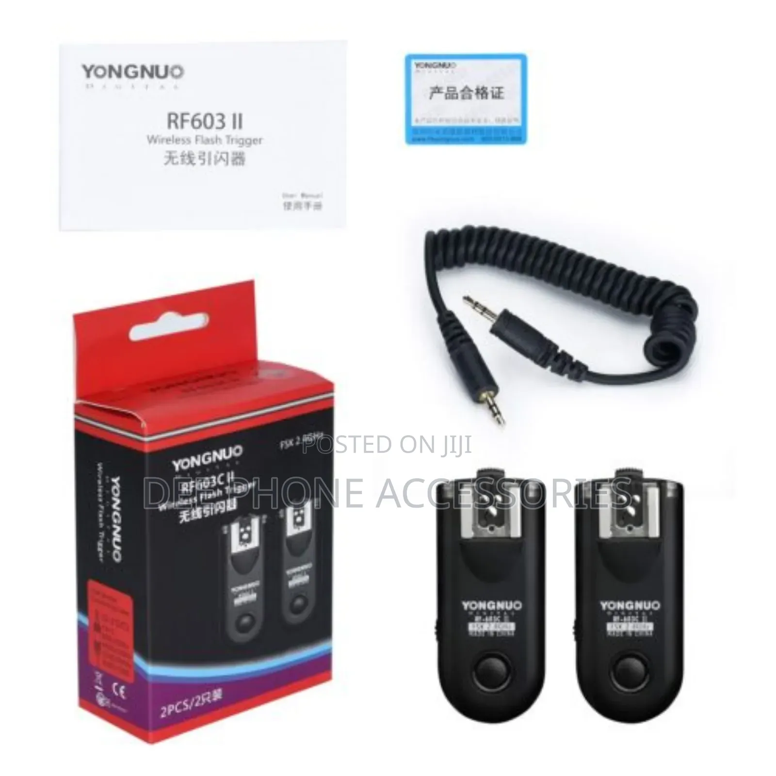 Yongnuo Rf603c 11 Wireless Flash Trigger