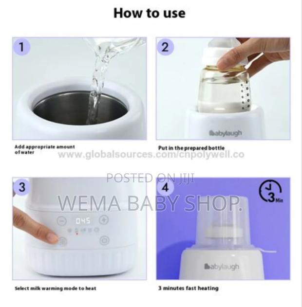 Babylaugh Smart Baby Bottle Warmer/Sterilizer - thumbnail 8