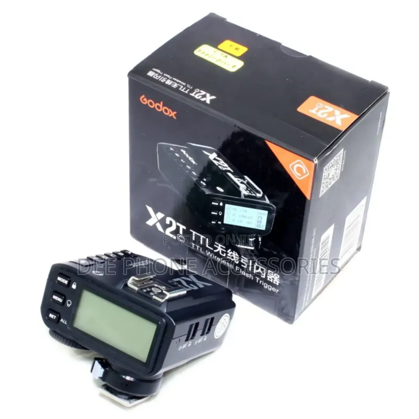 Godox X2t C,N,F, S and O Wireless Flash Trigger for Nikom