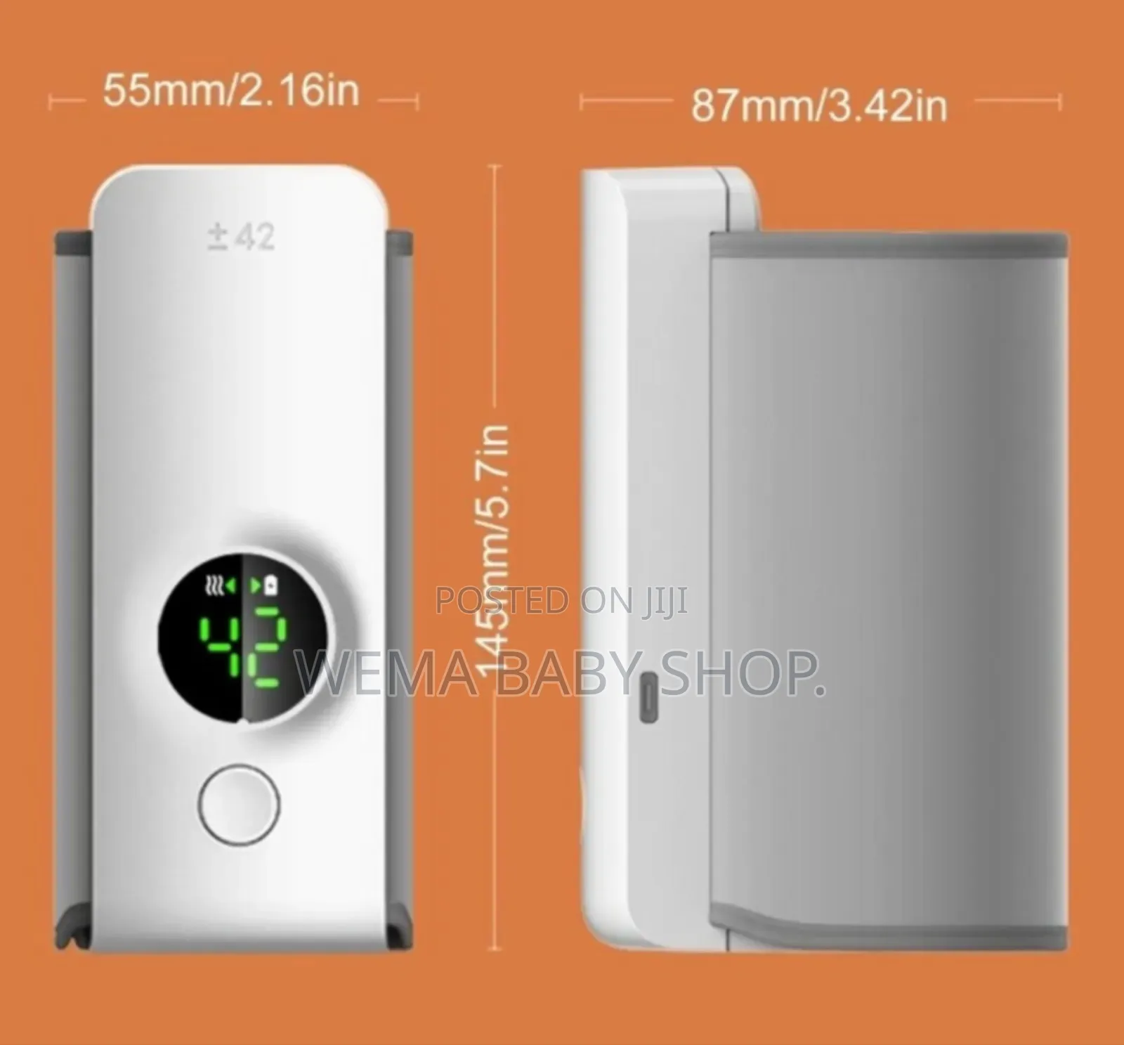 Rechargeable/Portable Baby Bottle Warmer