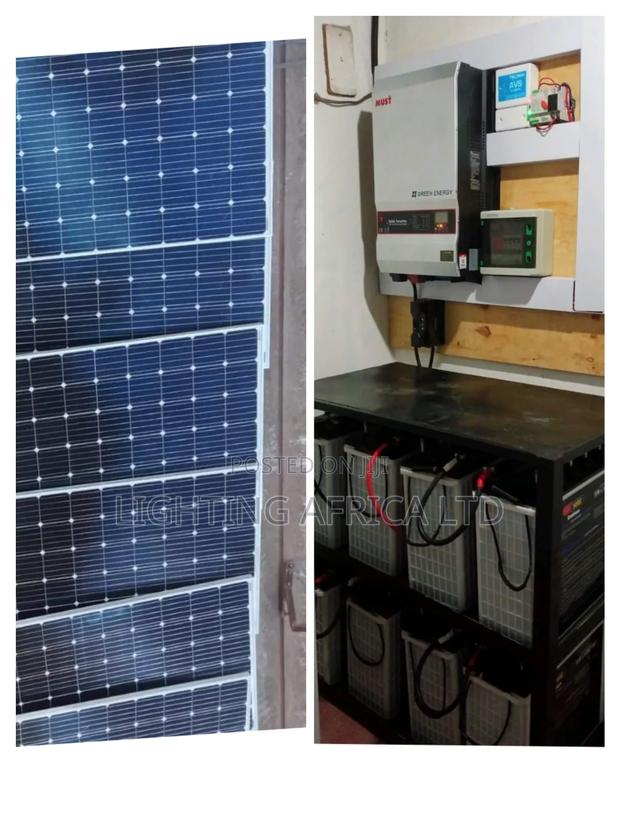 5.5kva Off-Grid (4)220ah Luminous Batteries +(6) 650w Solar - main view