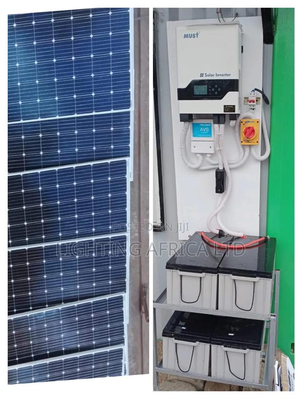 5kva Home Off-Grid Kit (6)650w Solar +(4)200ah Gel Batteries - main view