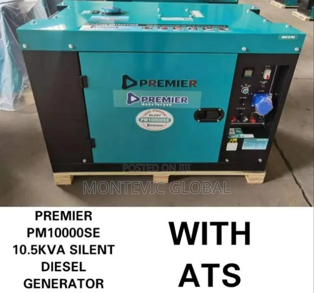 Premier 10.5kva Diesel Genset With Ats - main view