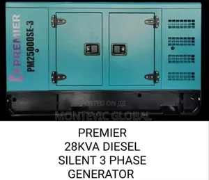 Premier 28kva Silent Diesel Generator With Ats