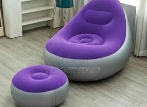 Inflatable Seat With Pump Comfortable - thumbnail 2