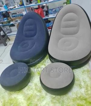 Inflatable Seat With Footrest - main view