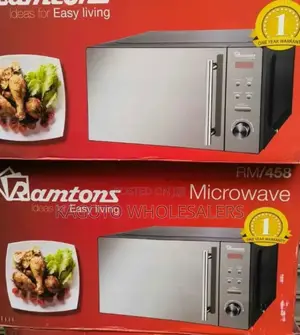 Ramtons 20l Microwave Oven (1 Yr Warranty) Silver R458